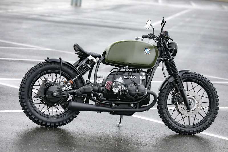 BMW Bobber SE Concept Bike Twinshock First Edition olive green
