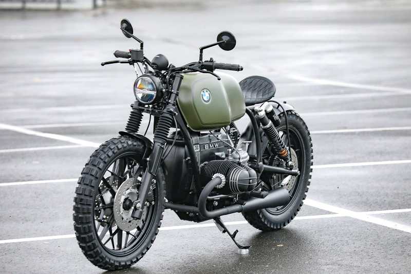BMW Bobber SE Concept Bike Twinshock First Edition olive green