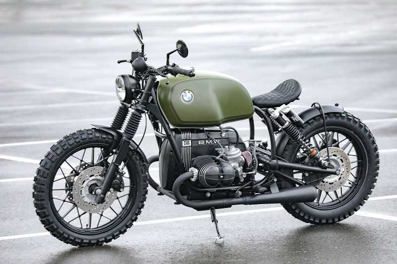 BMW Bobber SE Concept Bike Twinshock First Edition olive green