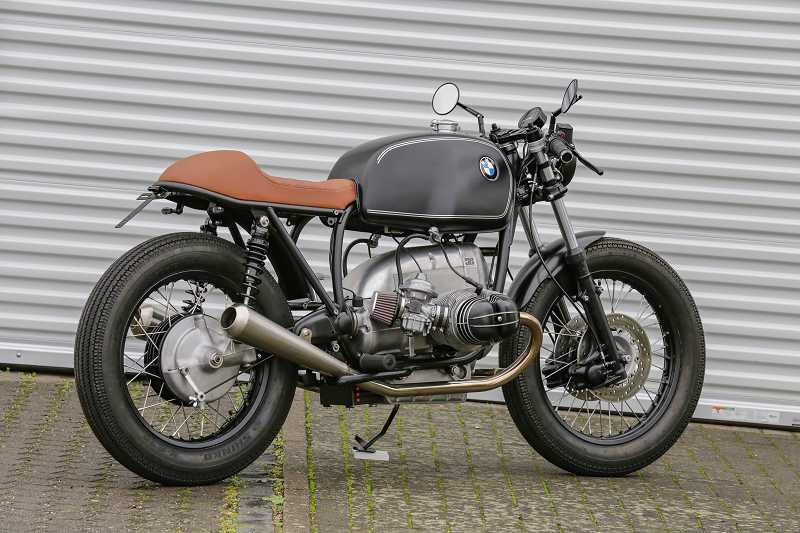 BMW R45 R65 Twinshock 1-Pers. Cafe Racer Heckumbau Kit mit TÜV