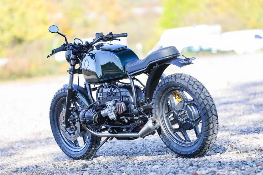 BMW Roadster SE Concept Bike Dark Green Edition Short