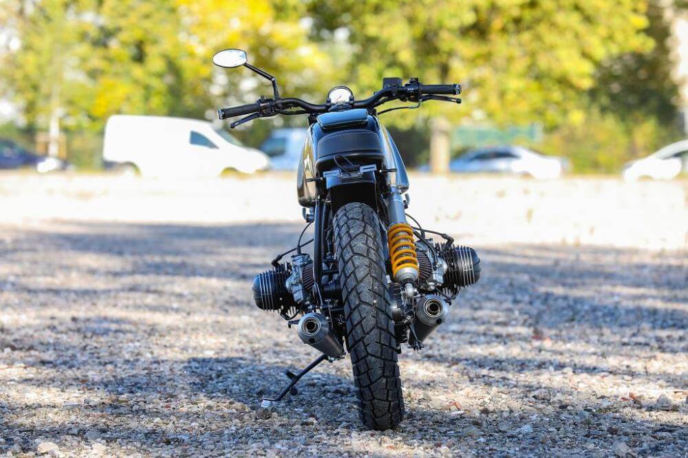 BMW Roadster SE Concept Bike Dark Green Edition Short