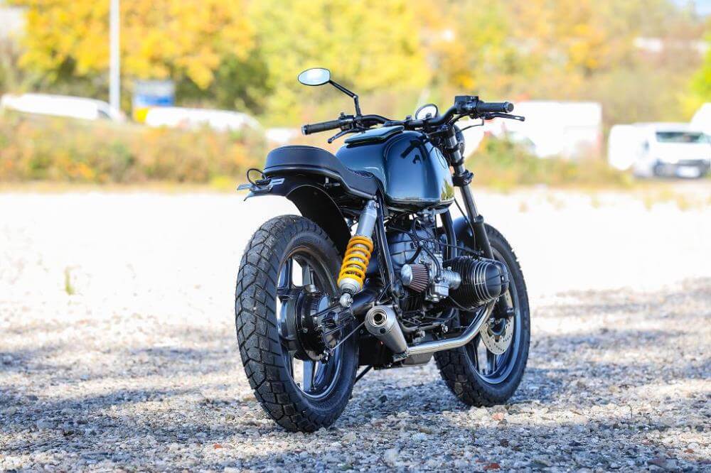 BMW Roadster SE Concept Bike Dark Green Edition Short