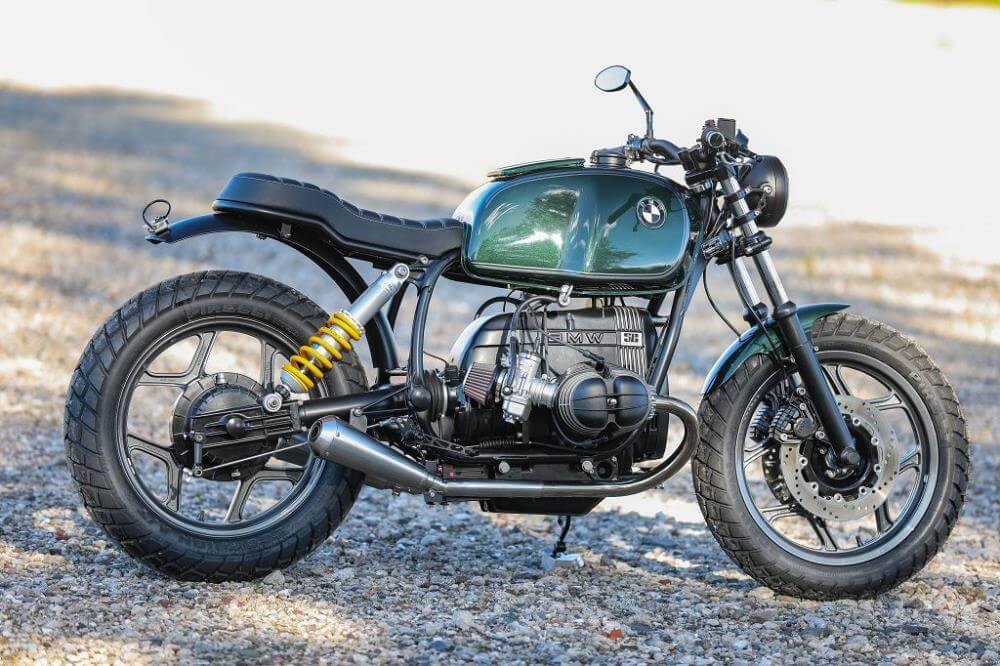 BMW Roadster SE Concept Bike Dark Green Edition Short