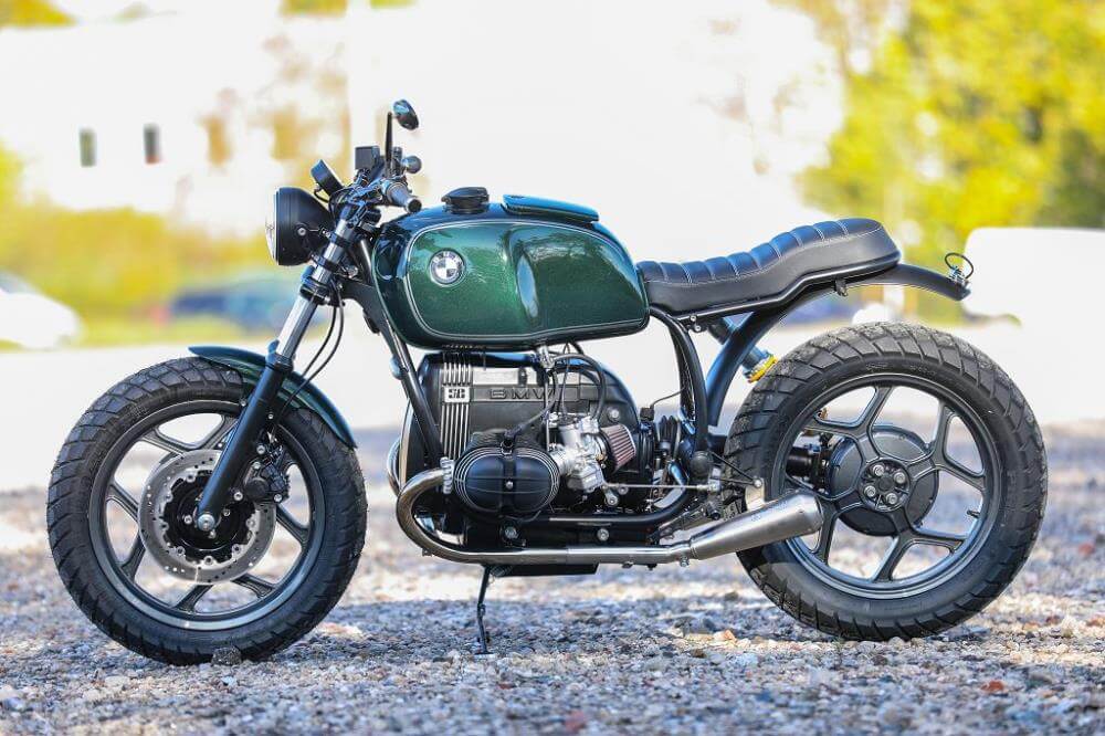 BMW Roadster SE Concept Bike Dark Green Edition Short