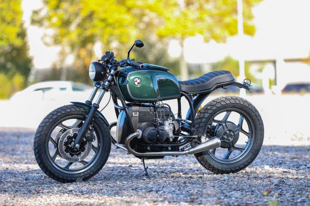 BMW Roadster SE Concept Bike Dark Green Edition Short