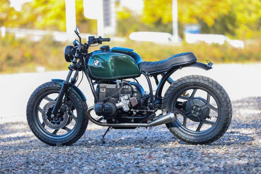 BMW Roadster SE Concept Bike Dark Green Edition Short