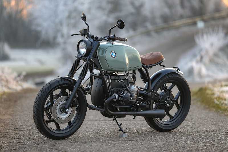 BMW Bobber SE Concept Bike Highbike Edition green