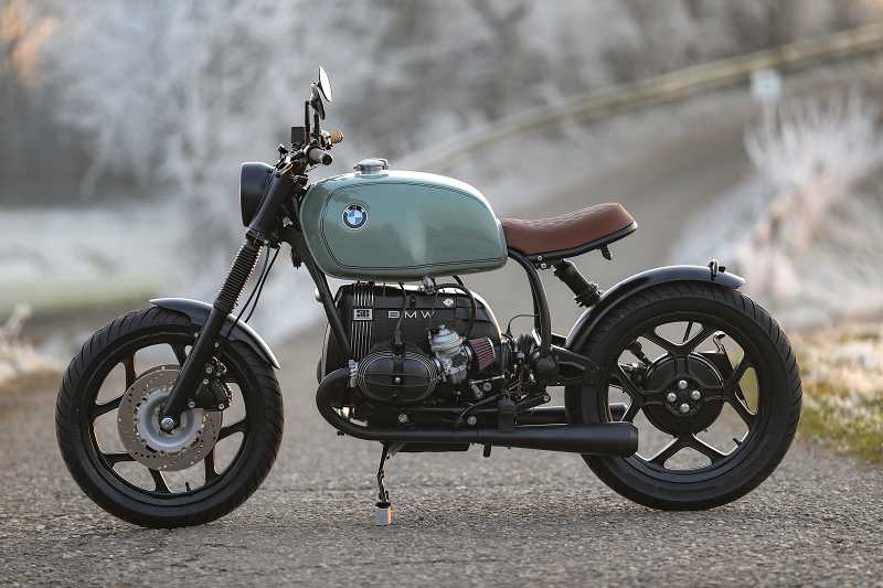 BMW Bobber SE Concept Bike Highbike Edition green