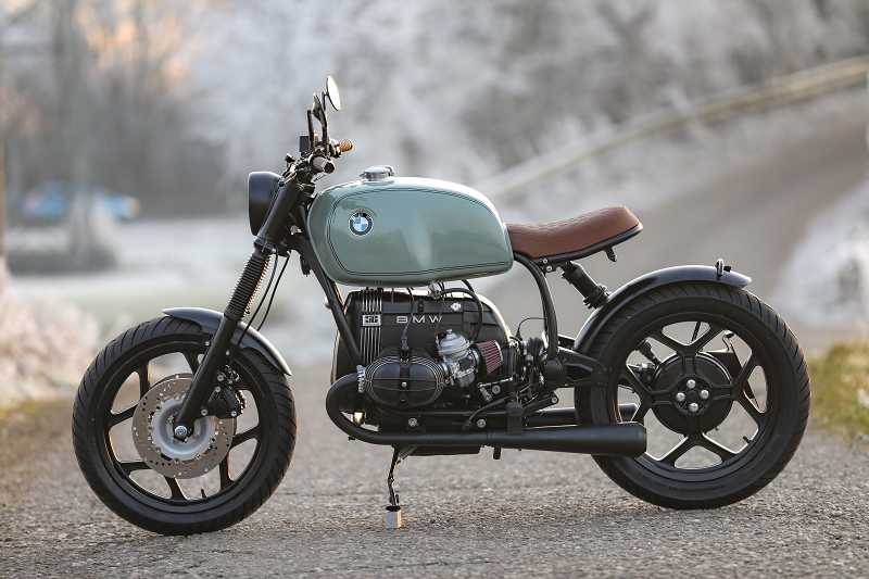 BMW Bobber SE Concept Bike Highbike Edition green