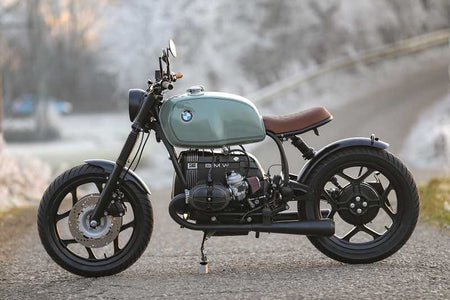 BMW Bobber SE Concept Bike Highbike Edition green