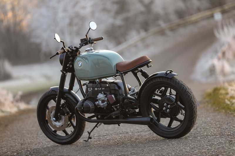 BMW Bobber SE Concept Bike Highbike Edition green