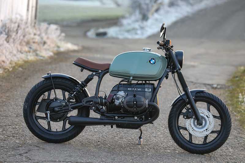BMW Bobber SE Concept Bike Highbike Edition green