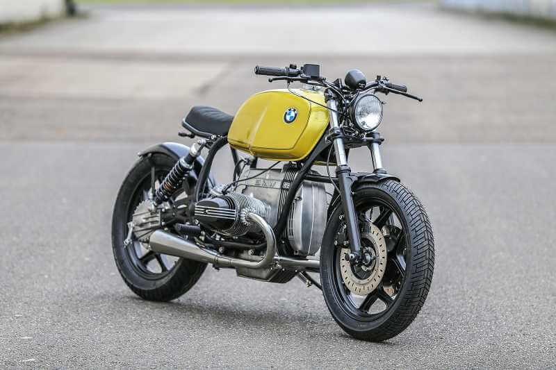 BMW Bobber SE Concept Bike yellow First Edition