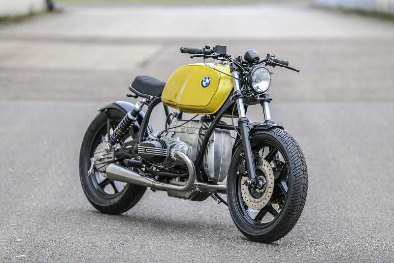 BMW Bobber SE Concept Bike yellow First Edition