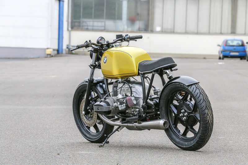 BMW Bobber SE Concept Bike yellow First Edition