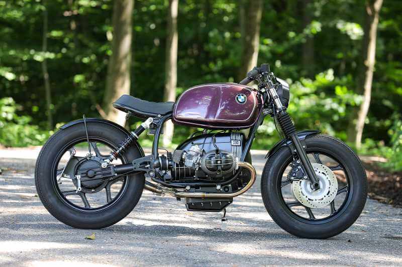 BMW Bobber SE Concept Bike Old Fashion purple