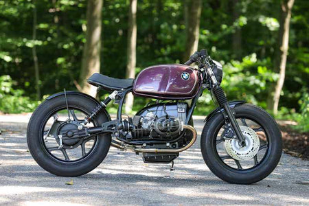 BMW Bobber SE Concept Bike Old Fashion purple