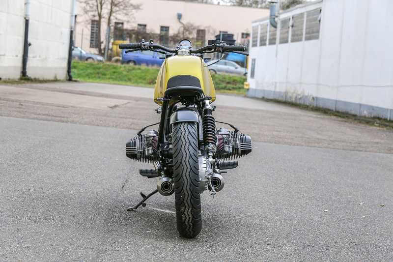 BMW Bobber SE Concept Bike yellow First Edition