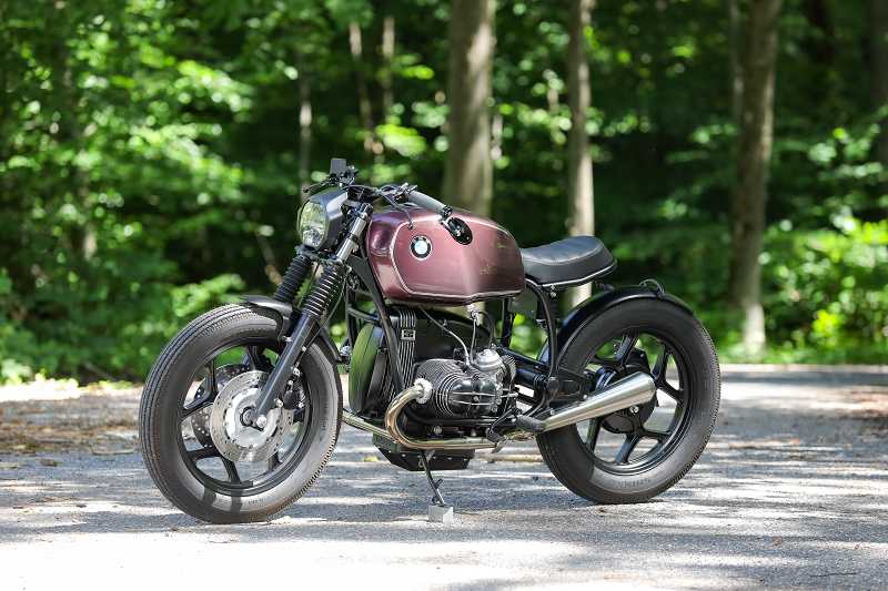 BMW Bobber SE Concept Bike Old Fashion purple