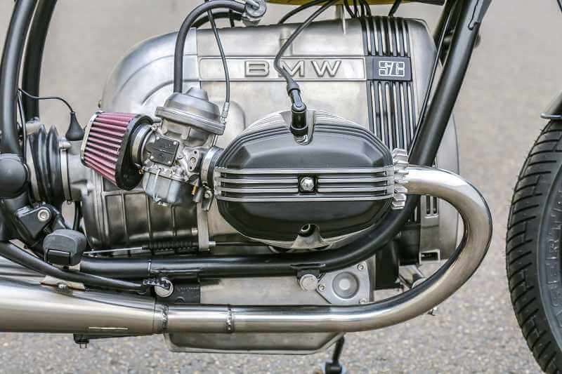 BMW Bobber SE Concept Bike yellow First Edition