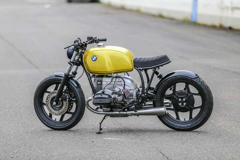 BMW Bobber SE Concept Bike yellow First Edition