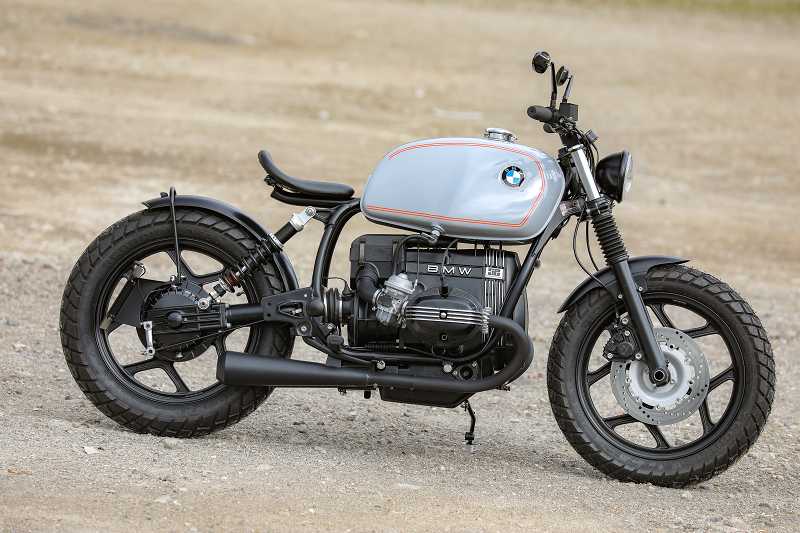 BMW Bobber SE Concept Bike Basic gray blue