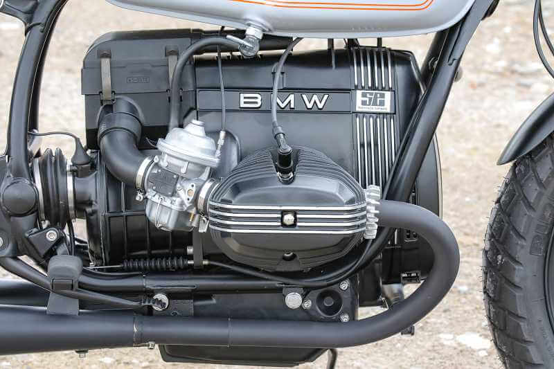 BMW Bobber SE Concept Bike Basic gray blue