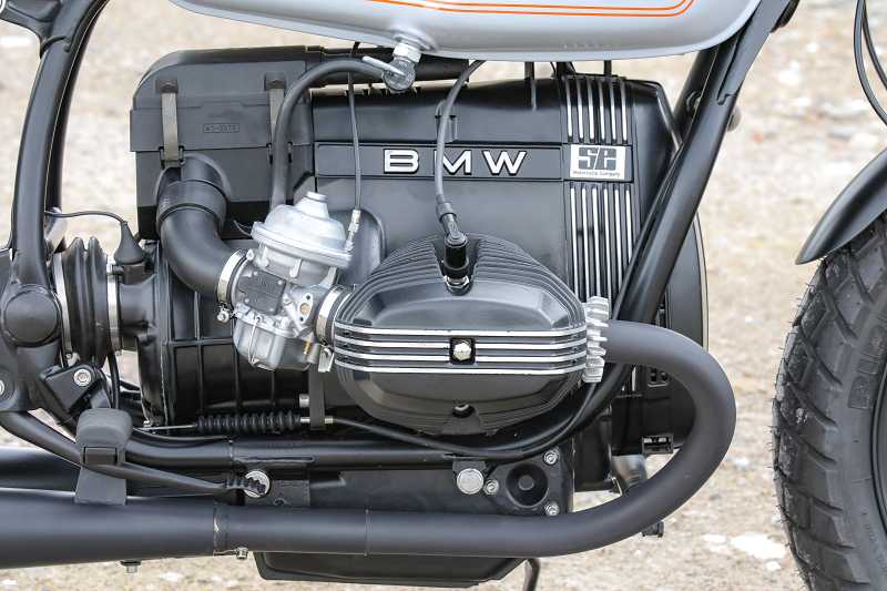 BMW Bobber SE Concept Bike Basic gray blue