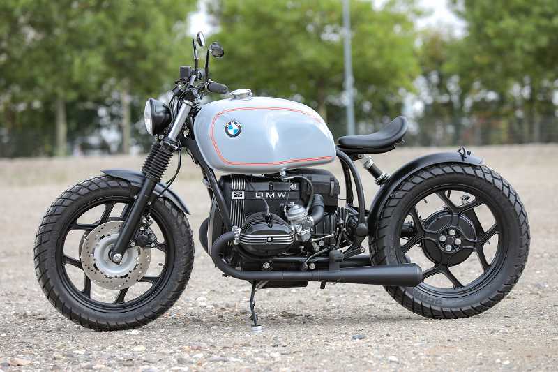 BMW Bobber SE Concept Bike Basic gray blue