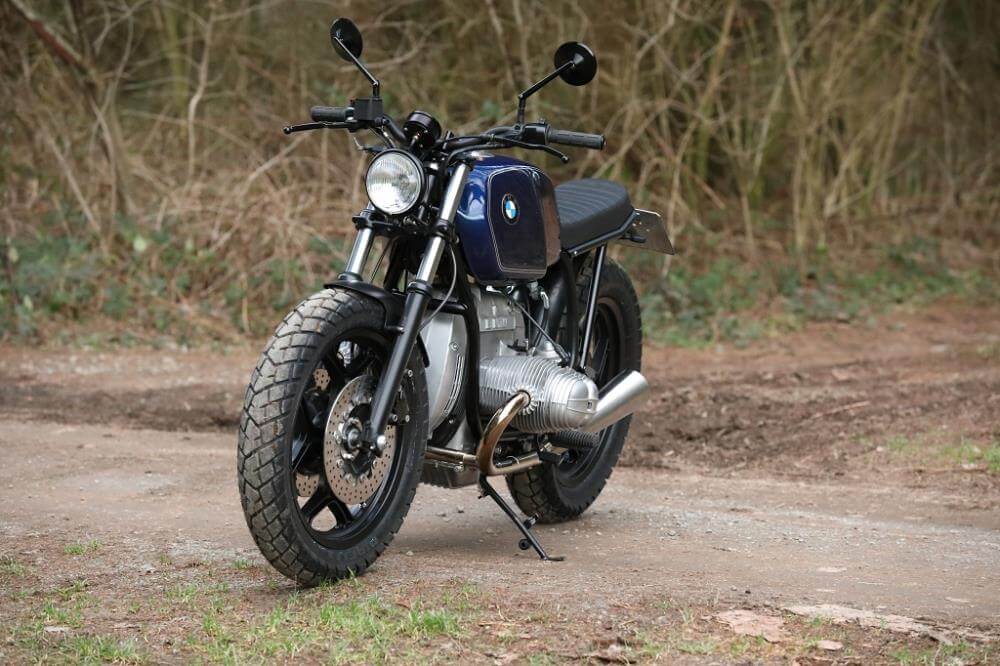 BMW Roadster Concept Bike Dark Blue Edition Lungo