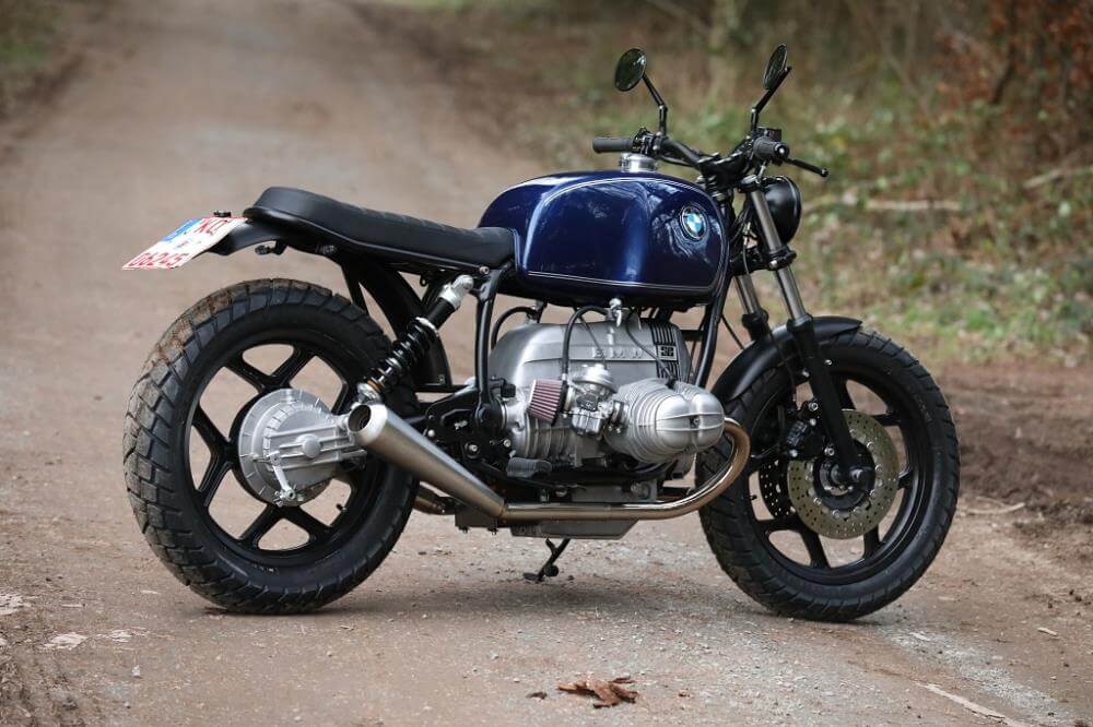 BMW Roadster Concept Bike Dark Blue Edition Lungo