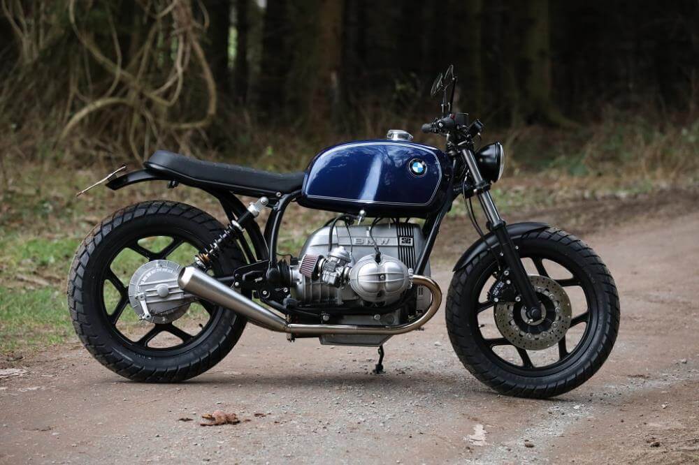 BMW Roadster Concept Bike Dark Blue Edition Lungo