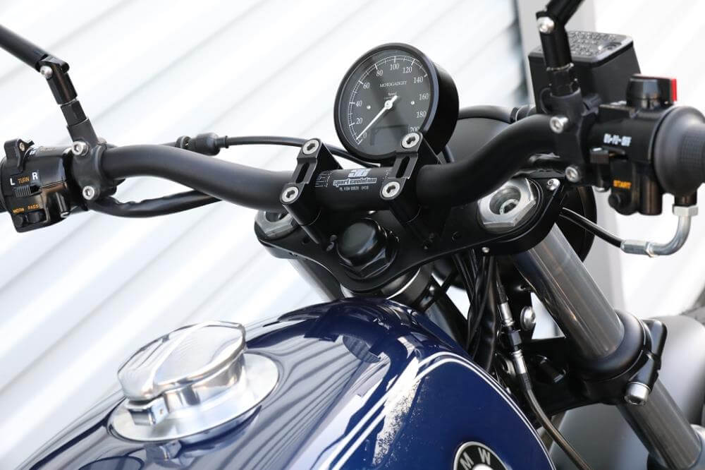 BMW Roadster Concept Bike Base Long Blue