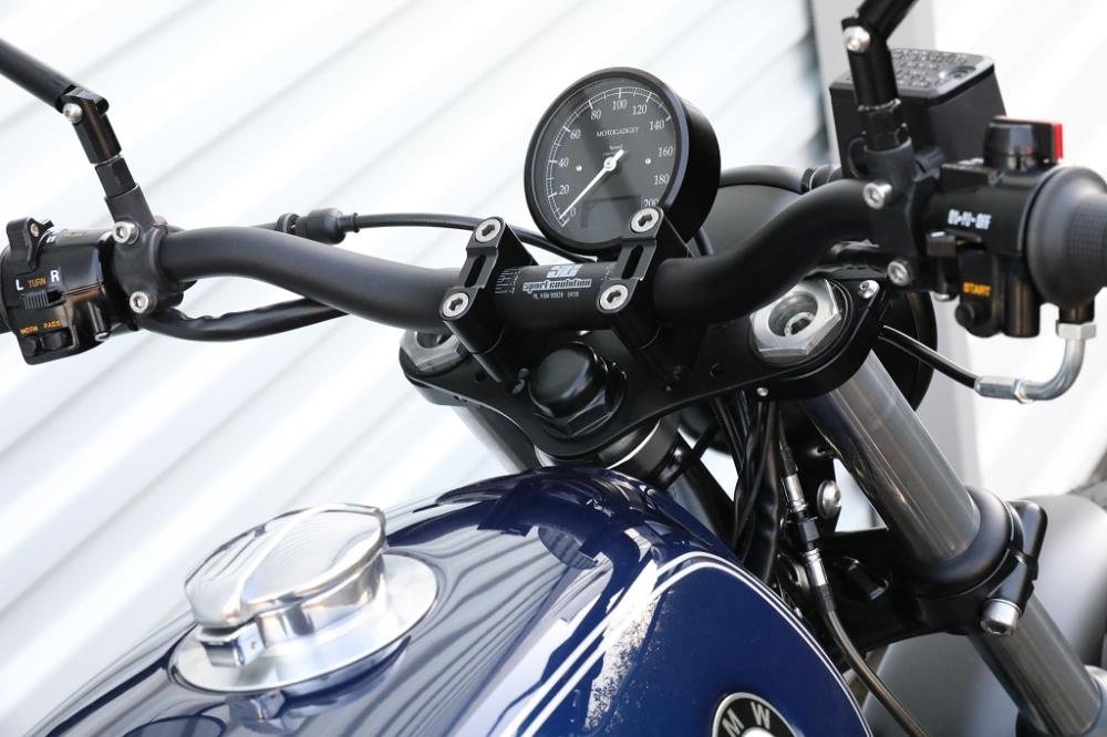 BMW Roadster Concept Bike Base Long Blue