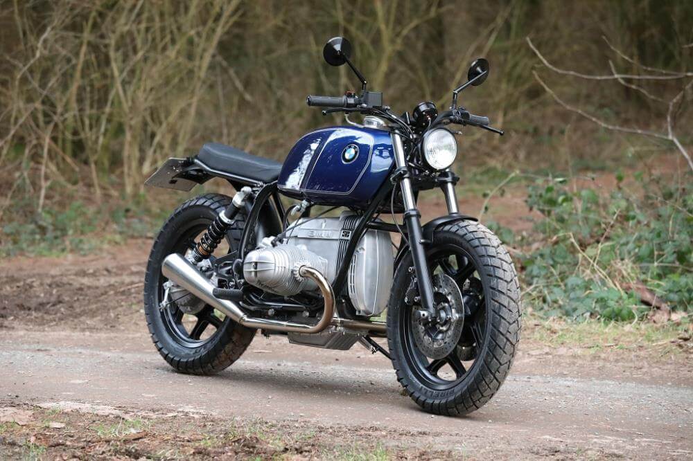 BMW Roadster Concept Bike Dark Blue Edition Lungo