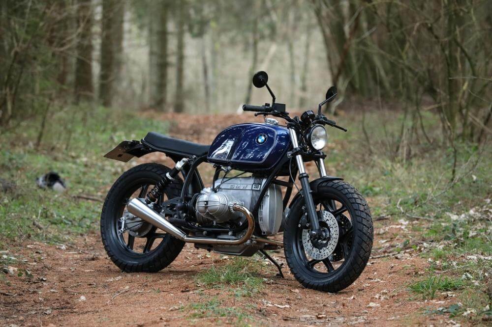 BMW Roadster Concept Bike Dark Blue Edition Lungo