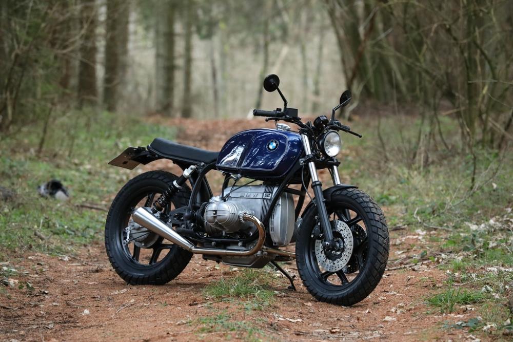 BMW Roadster Concept Bike Dark Blue Edition Long