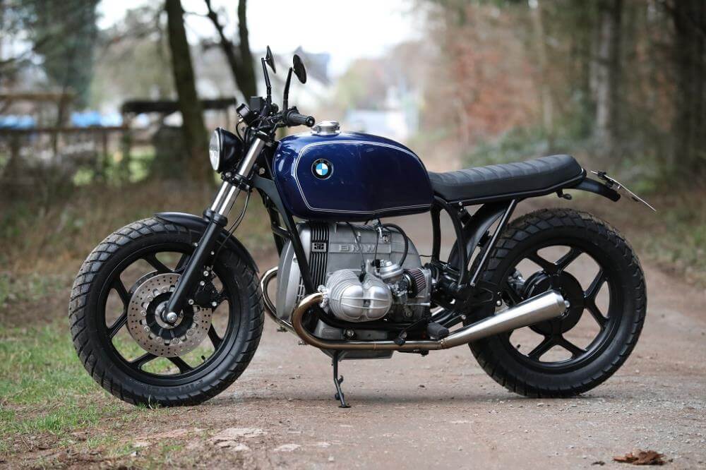 BMW Roadster Concept Bike Dark Blue Edition Lungo