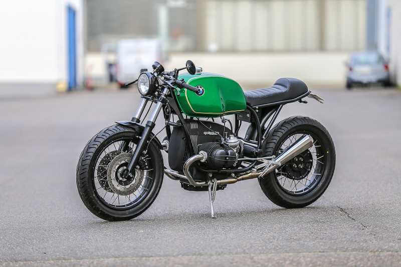 BMW Cafe Racer SE Concept Bike Green Hell