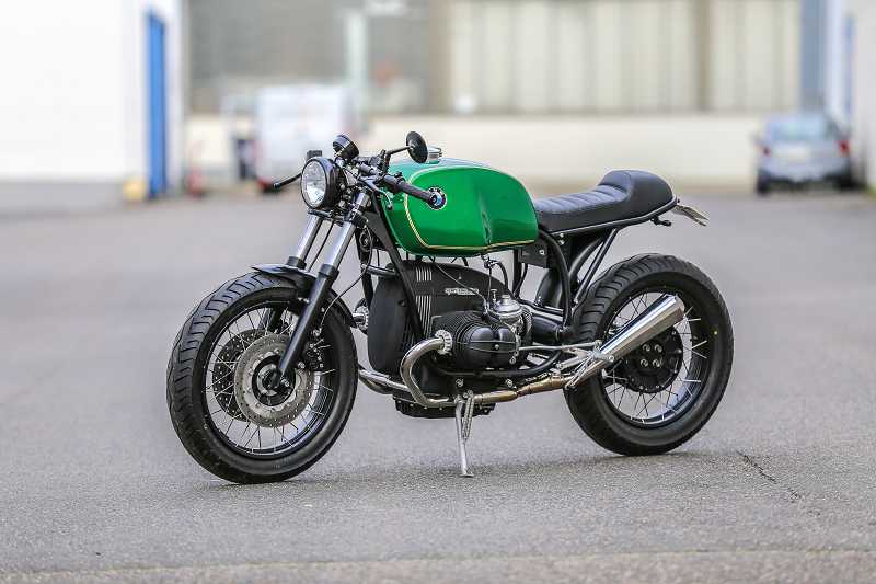 BMW Cafe Racer SE Concept Bike Green Hell