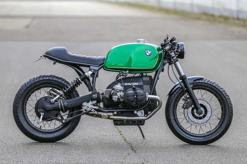BMW Cafe Racer SE Concept Bike Green Hell First Edition