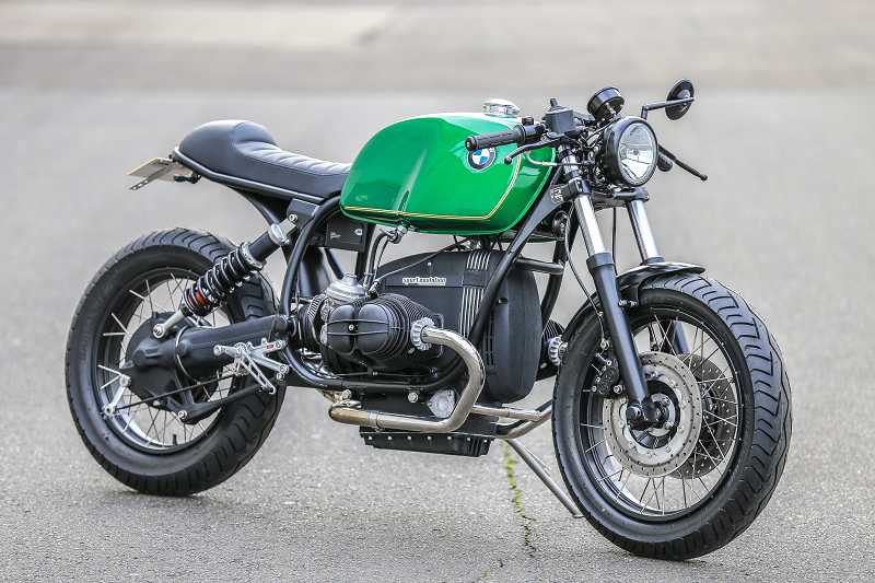 BMW Cafe Racer SE Concept Bike Green Hell First Edition