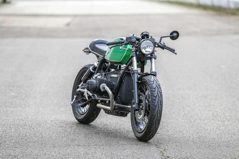 BMW Cafe Racer SE Concept Bike Green Hell