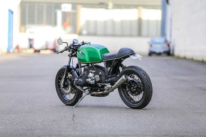 BMW Cafe Racer SE Concept Bike Green Hell First Edition