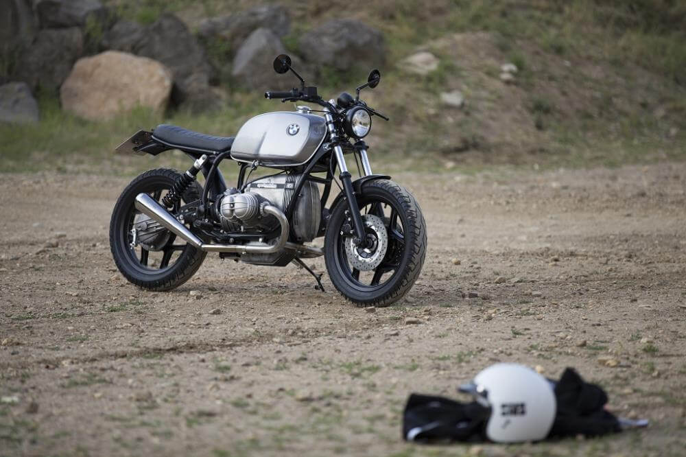 BMW Roadster SE Concept Bike Silver Line