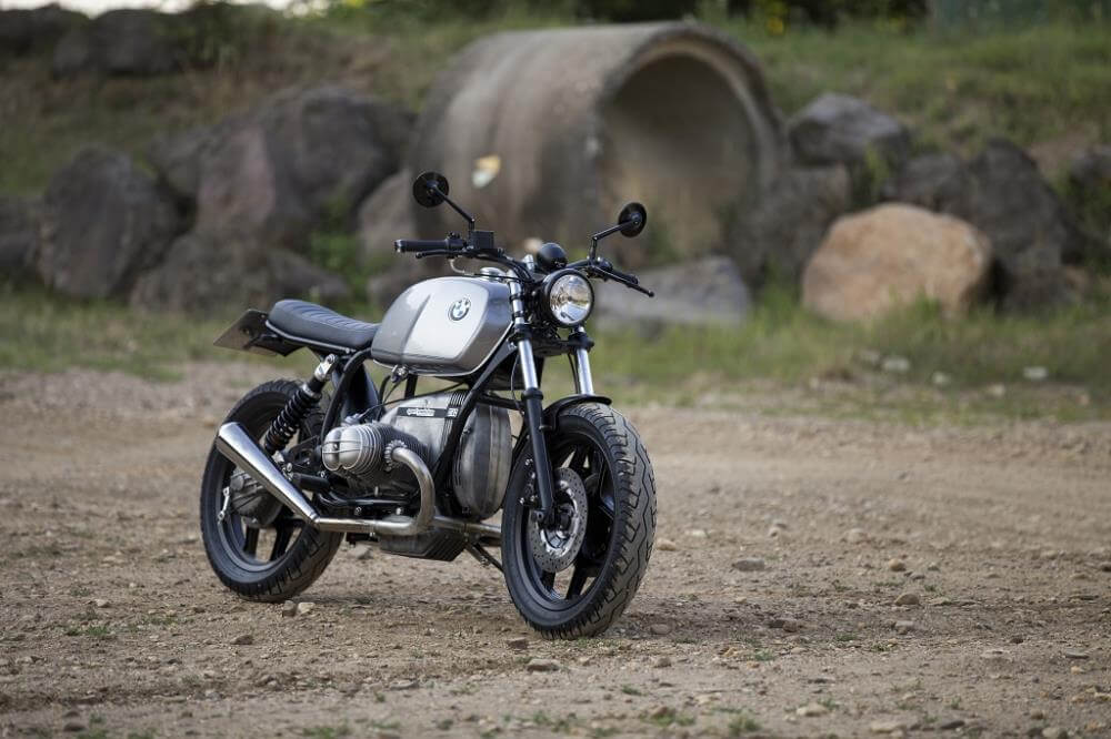 BMW Roadster SE Concept Bike Silver Line