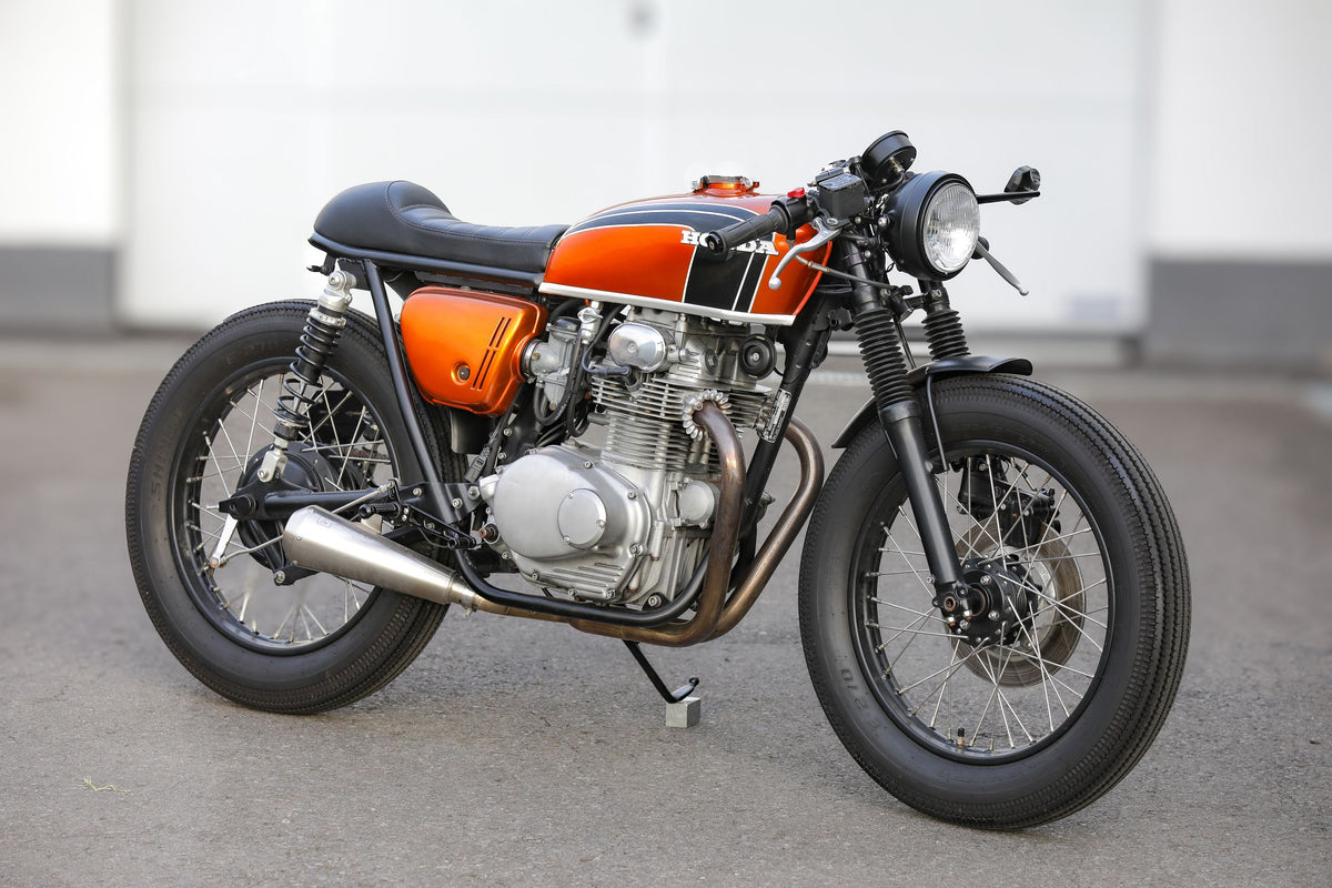 Honda CB 250 Café Racer conversion including complete restoration