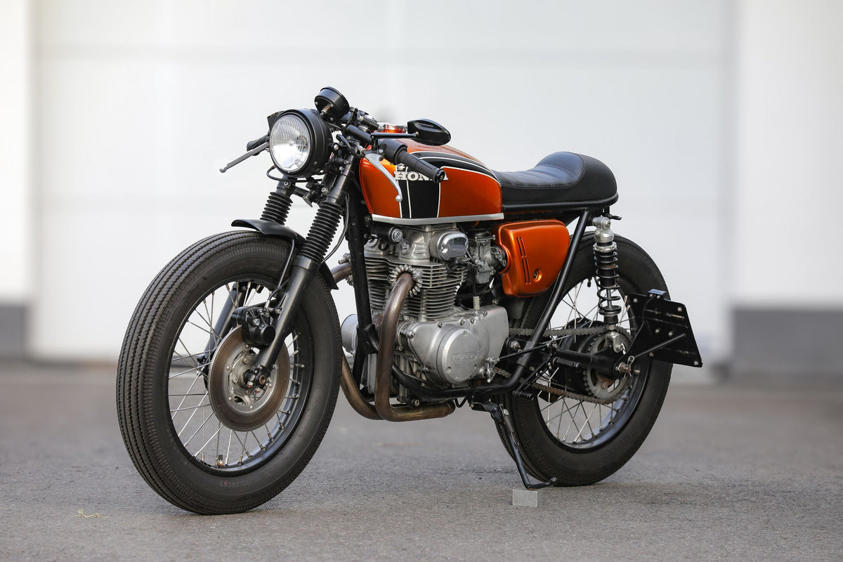 Honda CB 250 Café Racer conversion including complete restoration