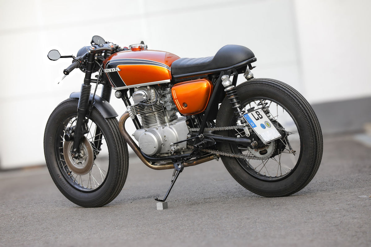Honda CB 250 Café Racer conversion including complete restoration